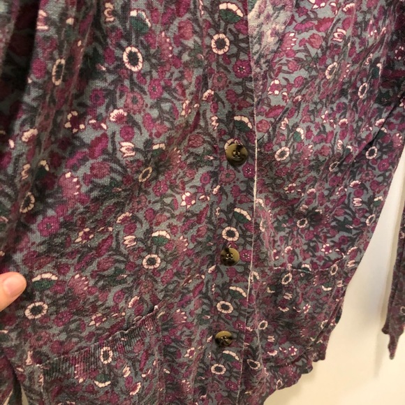 Marc by Marc Jacobs, Leah Floral Print Cardigan - Picture 4 of 5